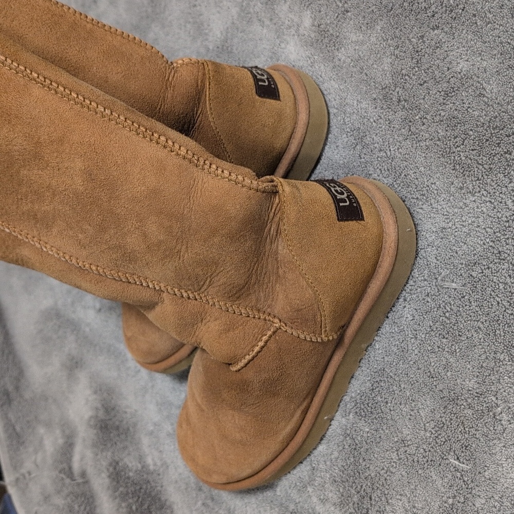 UGG Women's Tan Suede Winter Boots